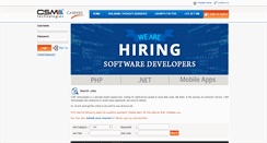 Desktop Screenshot of career.csmpl.com